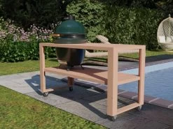 BBQ Tafel - Geschikt Voor Big Green Large/Bastard Large/Bastard Large Urban/Yakiniku 19 Inch/Monolith Large - Eikenhout - 87 Cm -Merkloos Winkel 1200x900 9
