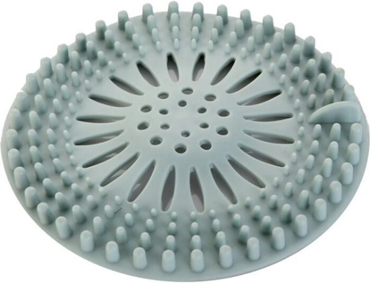 WiseGoods - Haarstopper - Haarvanger - Douche Zeef - Douche Filter - Haarfilter - Douche Afvoer - Siliconen - Blauw 3 WiseGoods - Haarstopper - Haarvanger - Douche Zeef - Douche Filter - Haarfilter - Douche Afvoer - Siliconen - Blauw