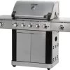 Gasbarbecue En Grill - 5 + 1 Branders + 1 Infrarood Zijbrander - Buitenkeuken - Edelstaal BBQ -Merkloos Winkel 1200x937