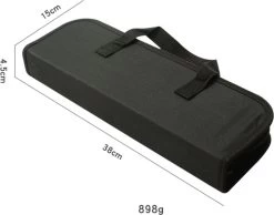 Krumble 18-delige Barbecue Set / Roestvrijstalen BBQ Set Van 18 / Inclusief Handige Opbergtas - RVS -Merkloos Winkel 1200x942