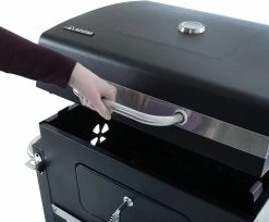 Vaggan Luxe Houtskool Barbecue - Grilloppervlak (LxB) 44 X 32 Cm - Staal - Matzwart -Merkloos Winkel 1200x989 1