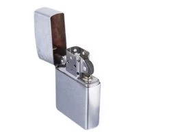 Angel Benzine Aansteker - Windbestendig - Zilver -Merkloos Winkel 1200x991