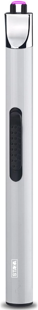 Staza Oplaadbare Lange Elektrische Aansteker - Duurzame Plasma Aansteker - Inclusief Cadeauverpakking - BBQ - Kaarsen 3 Staza Oplaadbare Lange Elektrische Aansteker - Duurzame Plasma Aansteker - Inclusief Cadeauverpakking - BBQ - Kaarsen