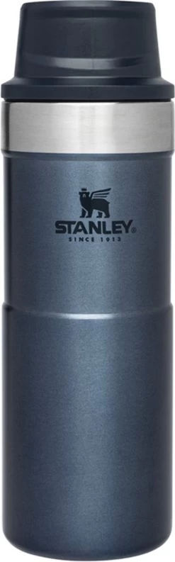 Stanley Trigger-Action Travel Mug 0.35L - Thermosfles - Matt Black -Merkloos Winkel 374x1200 1