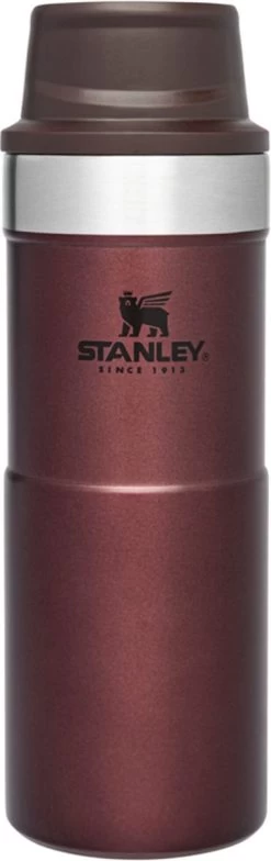 Stanley Trigger-Action Travel Mug 0.35L - Thermosfles - Hammertone Green -Merkloos Winkel 378x1200 1