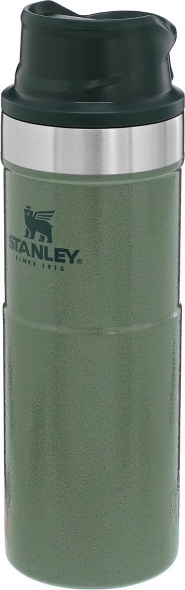 Stanley Trigger-Action Travel Mug 0.47L - Thermosfles - Hammertone Green 4 Stanley Trigger-Action Travel Mug 0.47L - Thermosfles - Hammertone Green - Afbeelding 2
