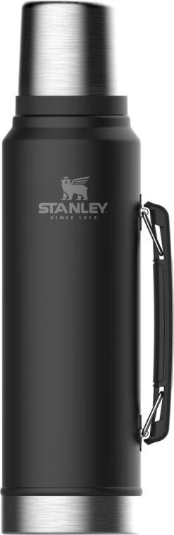 Stanley The Legendary Classic Bottle 1,00L - Thermosfles - Matte Black -Merkloos Winkel 392x1200