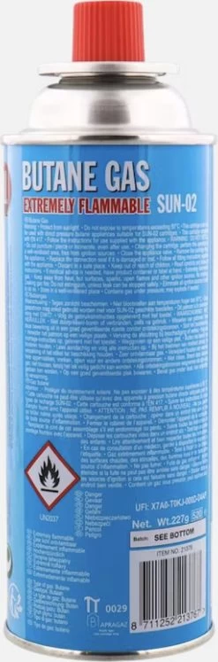 Merkloos Butaan Gasbussen - 8 Stuks Voordeelverpakking -Merkloos Winkel 397x1200