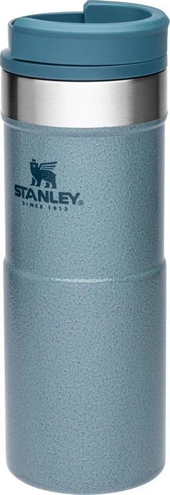 Stanley The NeverLeak™ Travel Mug 0,47L NEW - Thermosfles - Hammertone Ice -Merkloos Winkel 412x1200 1
