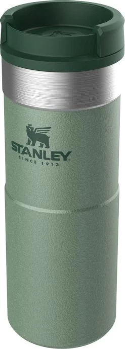 Stanley The NeverLeak™ Travel Mug 0,35L NEW - Thermosfles - Hammertone Green -Merkloos Winkel 430x1200 1