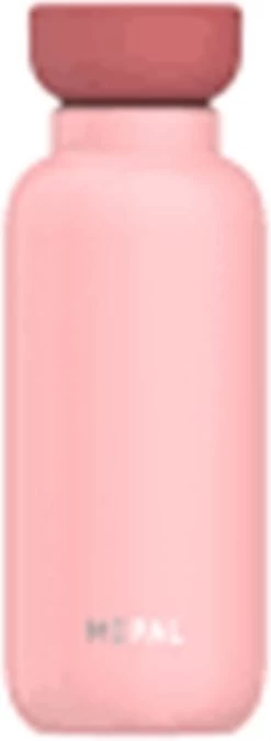Mepal – Isoleerfles Ellipse 350 Ml – Houdt Je Drankje 9 Uur Warm En 12 Uur Koud – Nordic Pink – Geschikt Voor Bruiswater – Thermosfles – Lekdicht -Merkloos Winkel 439x1200