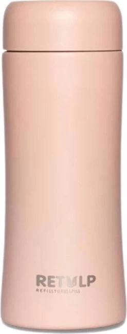 Retulp - Tumbler Thermosbeker – Champagne Pink – 300 Ml - Thermosfles - Roze -Merkloos Winkel 456x1200