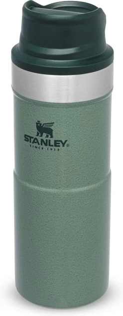 Stanley Trigger-Action Travel Mug 0.35L - Thermosfles - Hammertone Green -Merkloos Winkel 467x1200