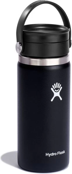 Hydro Flask Wide Flex Sip Lid Koffiebeker (473 Ml) - Black -Merkloos Winkel 497x1200