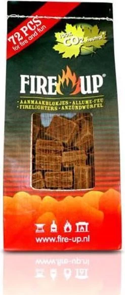 Fire-Up Aanmaakblokjes Bruin Zak/72st -Merkloos Winkel 509x1200