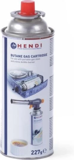 Hendi Gasbussen Butaan Navulling - 227g - Set Van 4 -Merkloos Winkel 555x1200