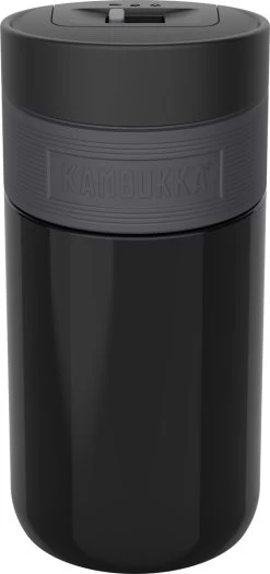 Kambukka Etna Thermosbeker 300 Ml - Makkelijk Reinigen - Lekvrije Koffiebeker - Pitch Black -Merkloos Winkel 565x1200