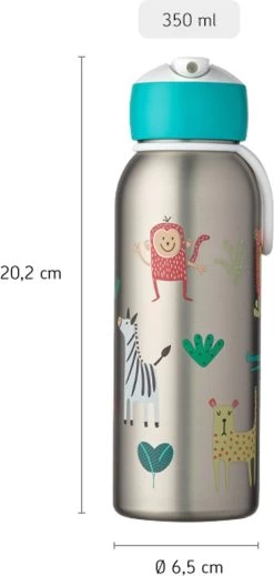 Mepal – Isoleerfles Flip-up Campus – Unicorn – Waterfles Met Rietje – Houdt Je Drankje Tot 9 Uur Warm En 12 Uur Koud – Drinkfles Voor Kinderen – Thermosfles -Merkloos Winkel 571x1200 1