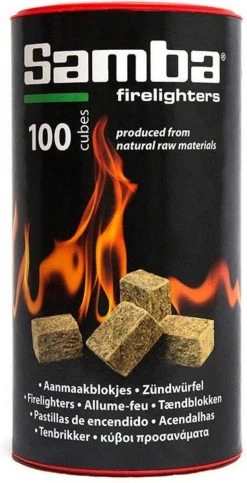 Samba Bruine Aanmaakblokjes Openhaard - 600 Stuks In Kokers - Omdoos -Merkloos Winkel 614x1200 1