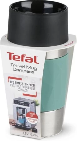 Tefal Compact Travel Mug Compact Thermosfles - 0,3 L - Groen -Merkloos Winkel 658x1200