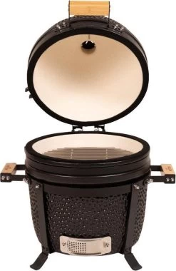 Patton Kamado 15" - Tafel Model - Keramische Barbecue - Premium Black - Medium - Compleet - Mat Zwart -Merkloos Winkel 780x1200 1