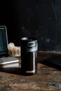 Kambukka Etna Thermosbeker 300 Ml - Makkelijk Reinigen - Lekvrije Koffiebeker - Pitch Black -Merkloos Winkel 800x1200 16