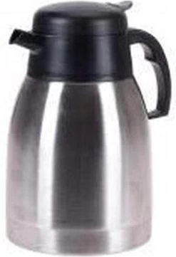 Merkloos Koffiekan/thermoskan Dubbelwandig 1,5 Liter - Koffiekannen/theekannen/isoleerkannen/thermoskannen - Koffie/thee Meenemen