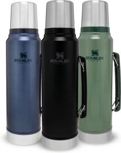 Stanley The Legendary Classic Bottle 1,00L - Thermosfles - Matte Black -Merkloos Winkel 951x1200