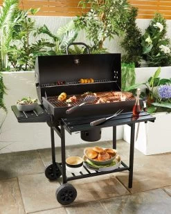 JAP Houtskoolbarbecue - Bbq Thermometer - 70 X 35 Cm - Zwart -Merkloos Winkel 960x1200