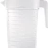 Forte Plastics - Schenkkan Met Deksel - Kunststof - Wit - 1 Liter -Merkloos Winkel 971x1200